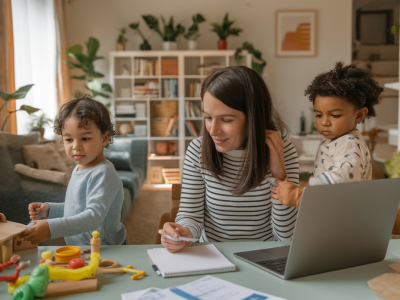 Wie plane ich einen kreativen Sprint zuhause mit nur 90 Minuten und unruhigen Kindern