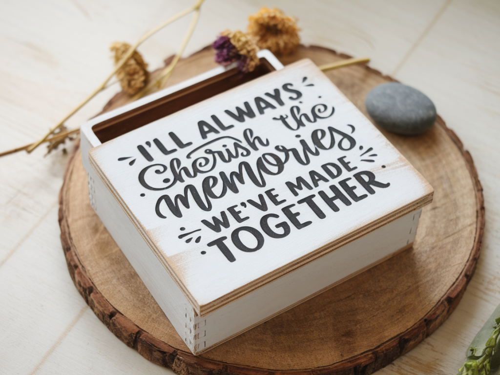 Wie kreiere ich ein selbstgemachtes geschenk, das nachdenklich macht