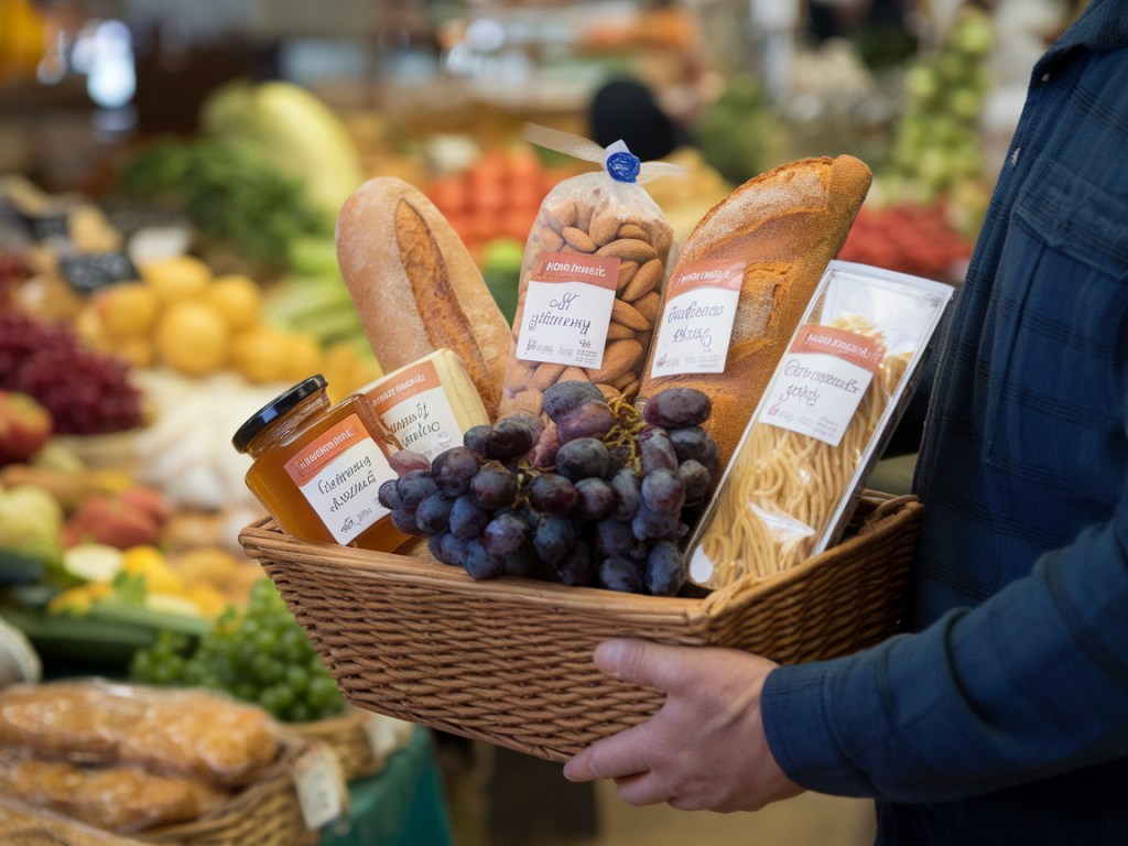 Wie finde ich auf einem Wochenmarkt fünf wirklich originelle Mitbringsel unter 20 Euro