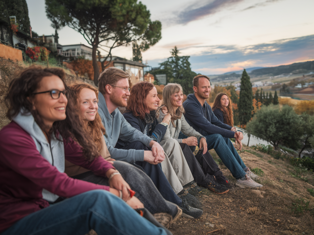 Wie finden introvertierte offenes gespräch auf reisen ohne überfordert zu sein