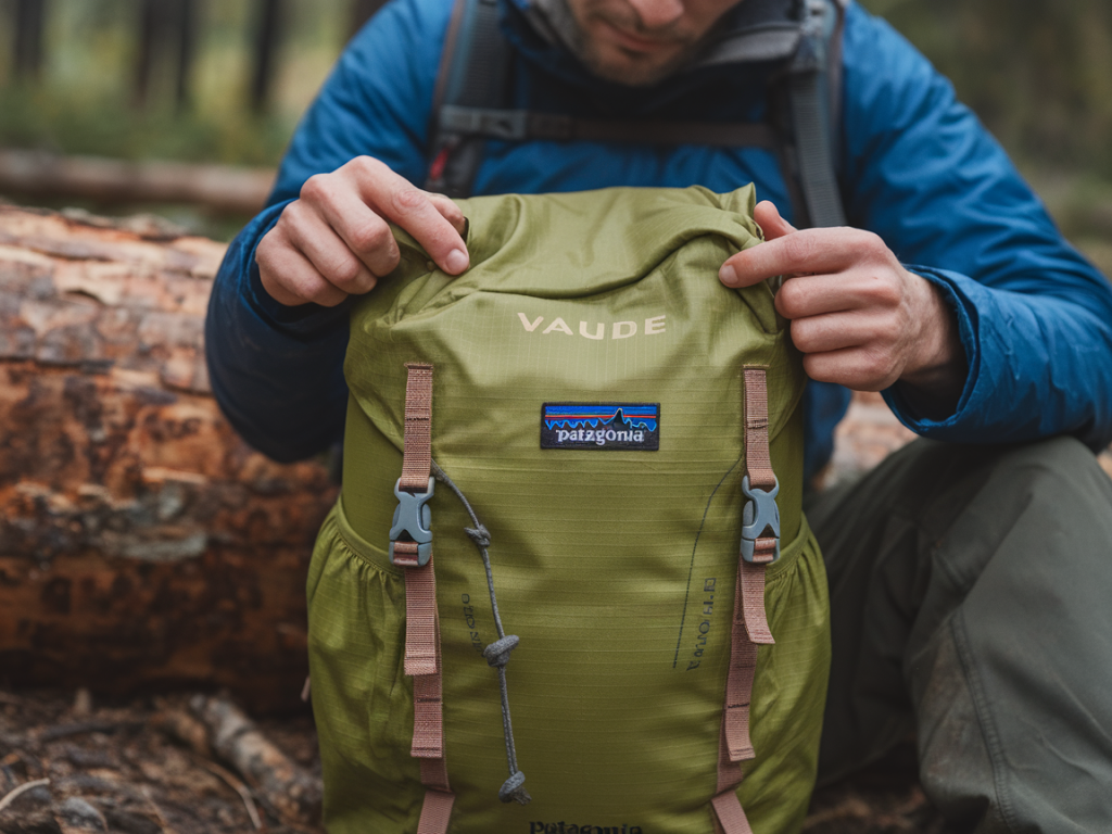 Wie überprüfe ich vaude oder patagonia packtaschen auf langlebigkeit, bevor ich sie kaufe